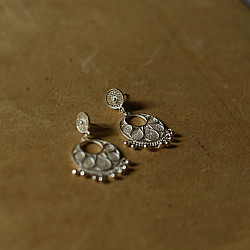 Shashi | Filigree Silver Earrings - 20