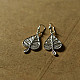 Shop Handcrafted Filigree Silver Earring - Paan