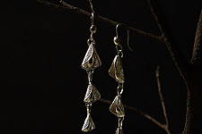 Shashi | Silver Earring - Handmade Filigree Craft