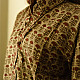 Shop block printed cotton shirt - Brown
