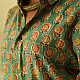 Shop block printed cotton Green Shirt