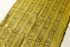 Block Printed Kota Cotton | Hand Embroidered Saree - Two options