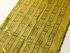 Block Printed Kota Cotton | Hand Embroidered Saree - Two options