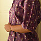 Shop block printed cotton Purple Shirt- 
