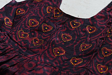 Little Karigari | Pure Cotton Embroidered - Black Frock for Girls