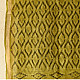 shop Block Printed Soft Kota Doria Cotton Dupatta - Yellow