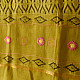 shop Block Printed Soft Kota Doria Cotton Dupatta - Yellow