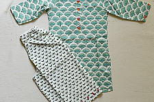 Little Karigari | Pure Cotton Embroidered - Kurta & Palazzo Set