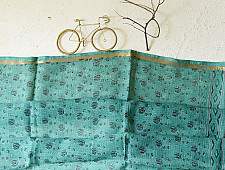 Block Printed Kota Cotton | Kota Doria Dupatta - (Two Color Options)