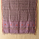 shop Block Printed - Kota Doria Purple Dupatta 