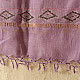 shop Block Printed - Kota Doria Purple Dupatta 
