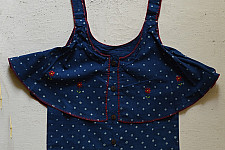 Little Karigari | Pure Cotton Embroidered - Top & Shorts Set For Girls