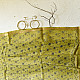 shop Block Printed Kota Doria Cotton Mustard Yellow Dupatta
