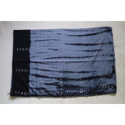 नखराली | Nakharali ✼ Embroidered Cotton Shibori Saree | 5