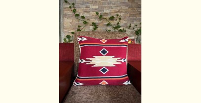 Damascus Handwoven Cotton Cushion Cover ( Single Piece - 20"x20")