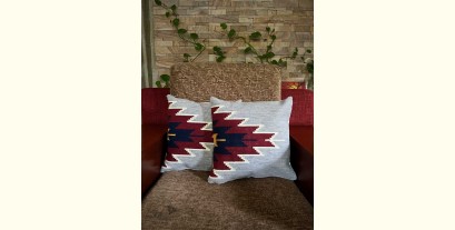 Miami Handwoven Cotton Cushion Cover ( Single Piece - Two Size Options)