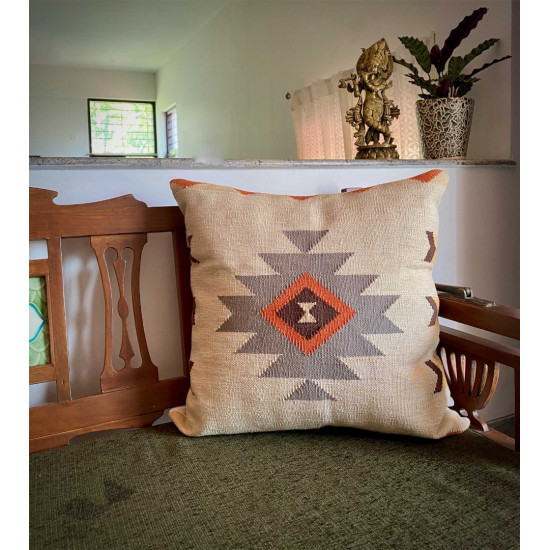 shop Miami Handwoven Cotton Cushion Cover