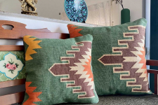 Samarkand Handwoven Cotton Cushion Cover ( Single Piece - Two Size Options)