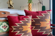 Rio Handwoven Cotton Cushion Cover ( Single Piece - Two Size Options)