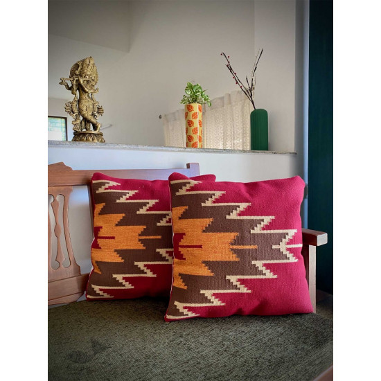 shop Rio Handwoven Cotton Cushion Cover 