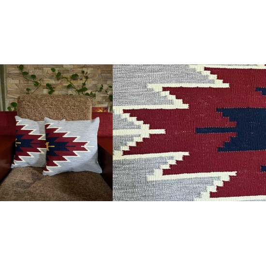 shop Miami Handwoven Cotton Cushion Cover