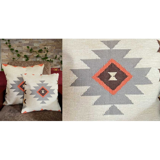 shop Miami Handwoven Cotton Cushion Cover