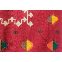 Dhurrie Ya Dil | Juhi - Handwoven Cotton Dhurrie ( Size Options Available )