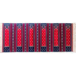 Dhurrie Ya Dil | Bukhara - Handwoven Cotton Dhurrie ( Size Options Available )