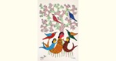 Gond Art | Tree & Birds ( 25cm x 35cm ) | 2