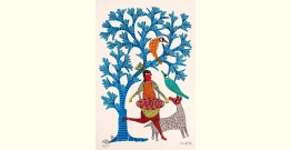 Gond Folk & Tribal Art Painting ( 25cm x 35cm ) | 7