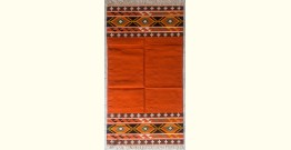 Dhurrie Ya Dil . दरी-या दिल | Kangan Handwoven Cotton Punja Dhurrie  ( Size Options Available )