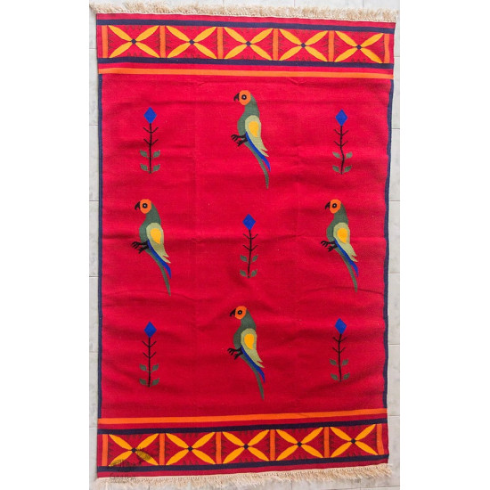 shop Suga Handwoven Cotton Punja Dhurrie