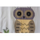 shop Owl Handwoven Cotton Punja Dhurrie