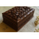 Poshmaal ~ Walnut wood carving box