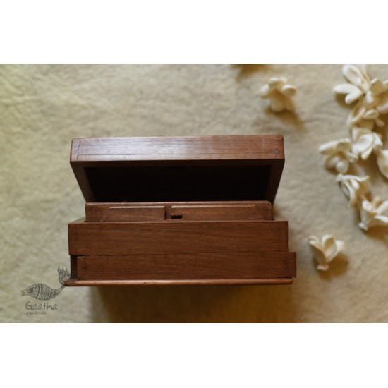 buy Lion Wood Carving ~ Walnut Wood Box