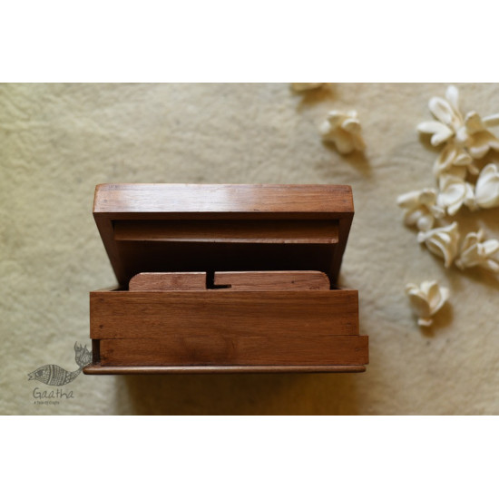 shop Tiger Wood Carving ~ Walnut Wood Box