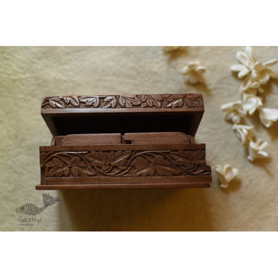 shop Grapes Wood Carving ~ Walnut wood box