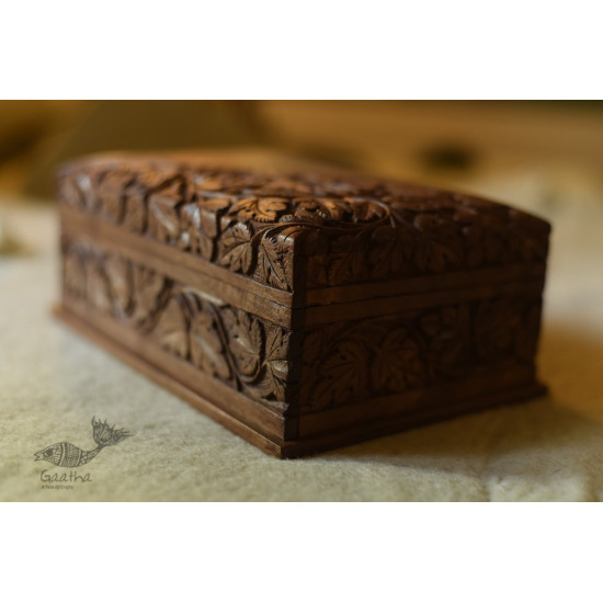 shop Grapes Wood Carving ~ Walnut wood box