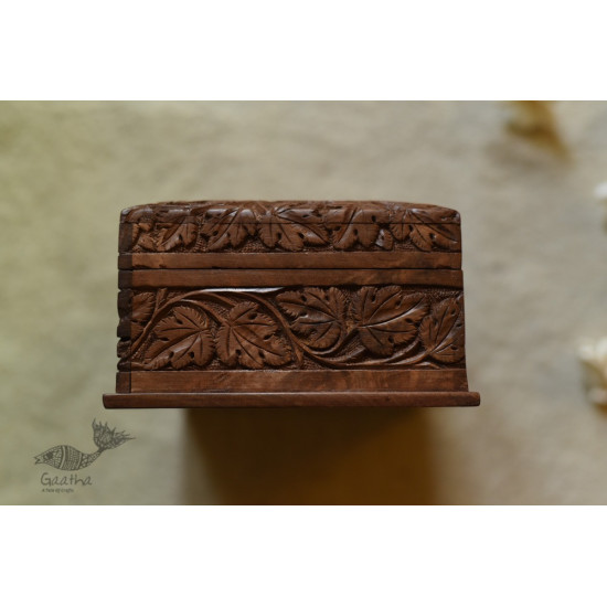 shop Grapes Wood Carving ~ Walnut wood box