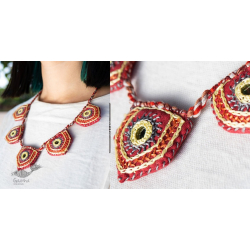 Applique & Embroidered Necklace ✺ 4