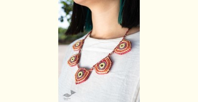 Applique & Embroidered Necklace ✺ 4