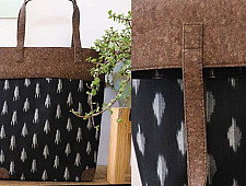 Auden ✠ Ikat Printed ✠ Tote Bag cum Sling ✠ 2