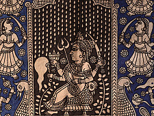Mata ni Pachedi Painting - Goddess Durga