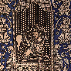 Mata ni Pachedi Painting - Goddess Durga