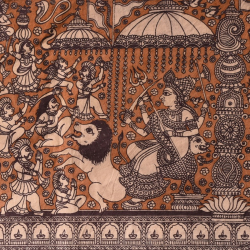 Matani Pachedi Painting - Goddess Ambika