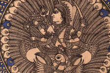 Matani Pachedi Painting - Goddess Saraswati