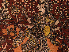 Mata ni Pachedi Painting - Mahagauri