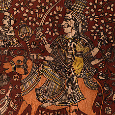 Mata ni Pachedi Painting - Mahagauri