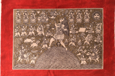 Matani Pachedi Painting - Goddess Chinnamasta