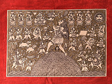 Mata ni Pachedi Painting - Goddess Chinnamasta